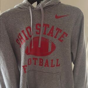Nike Ohio State Football Gray Hoodie